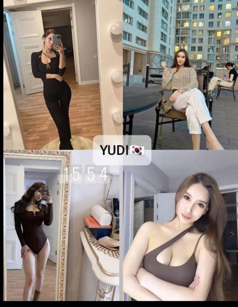 Elegant Korean B2B massage girl Yudi giving sensual body-to-body massage